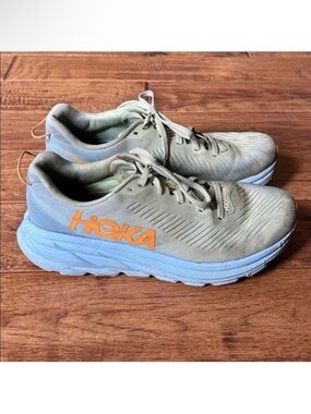 Hoka One One Rincon 3 Cushioned Running Shoes Butterfly Summer Song Size 8.5